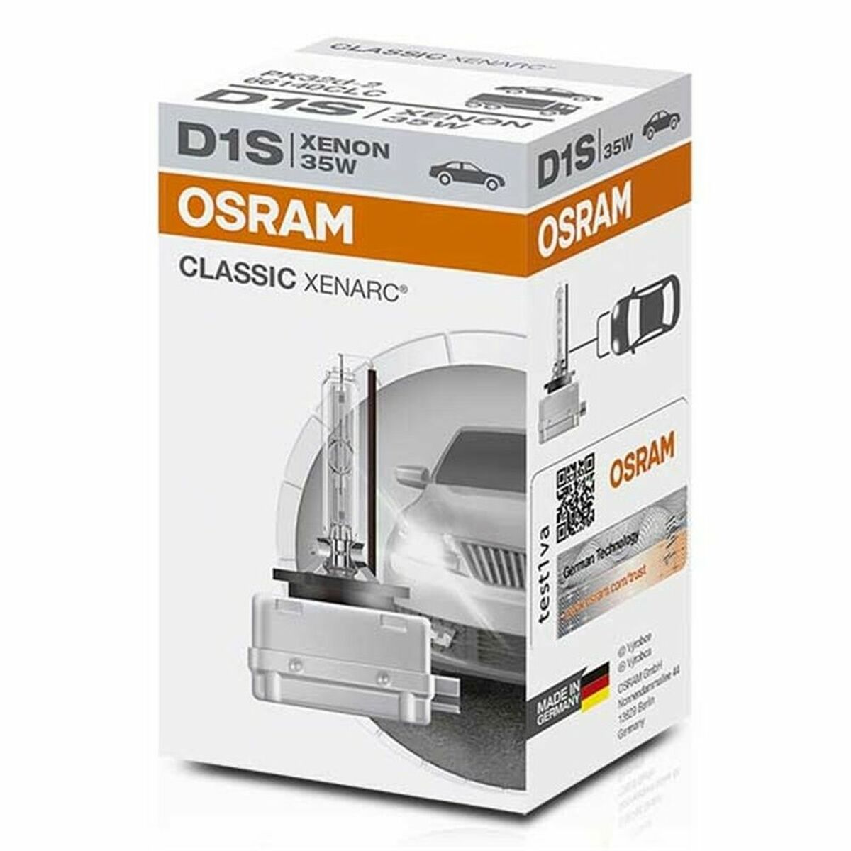 Osta tuote Autopolttimo Osram OS66140CLC 4150k 35W D1S verkkokaupastamme Korhone: Urheilu & Vapaa-aika 10% alennuksella koodilla KORHONE