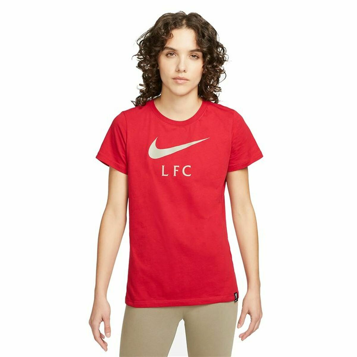 Osta tuote Naisten T-paita Nike Liverpool FC Punainen (Koko: M) verkkokaupastamme Korhone: Urheilu & Vapaa-aika 20% alennuksella koodilla VIIKONLOPPU