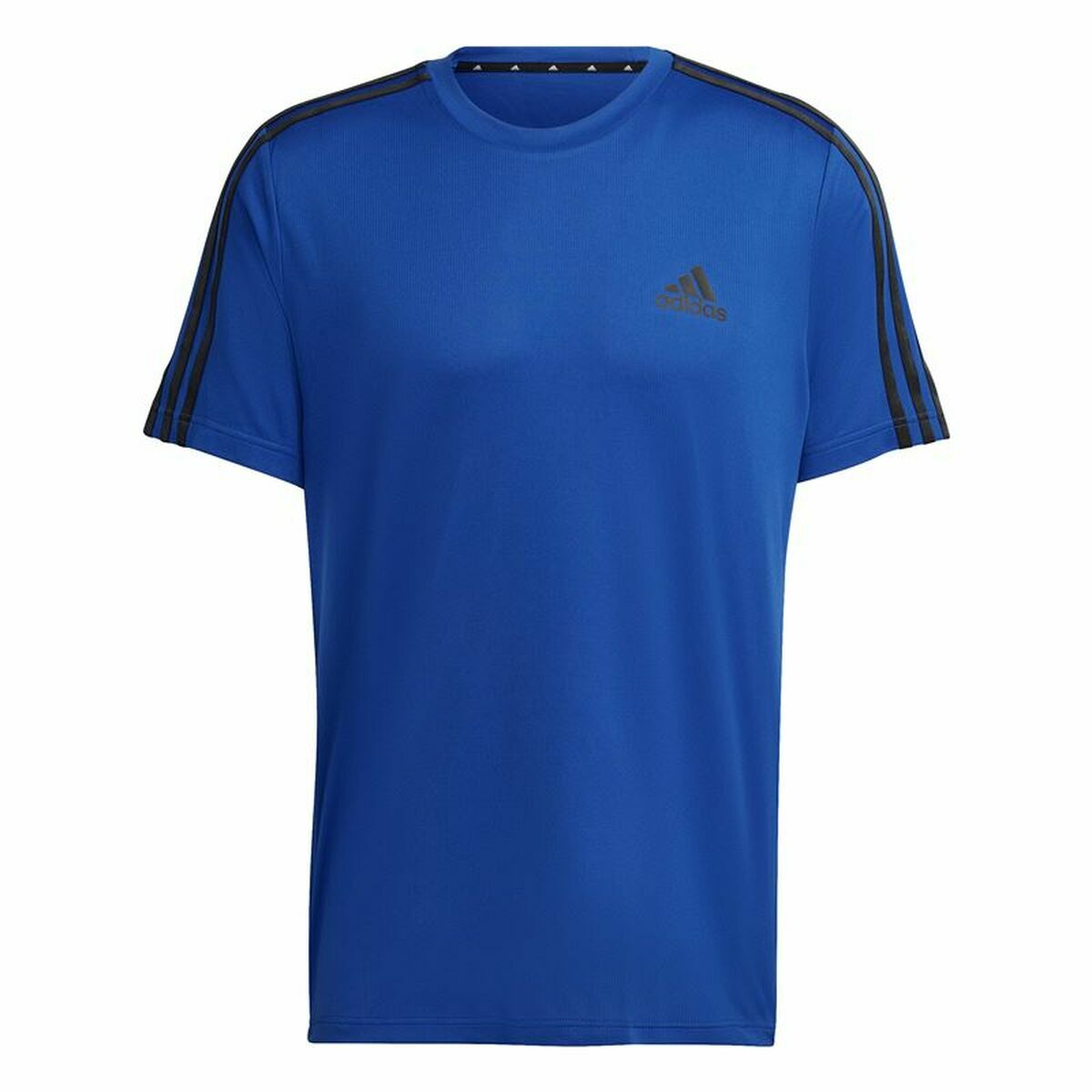 Osta tuote Miesten T-paita Adidas Aeroready Designed To Move Sininen (Koko: S) verkkokaupastamme Korhone: Urheilu & Vapaa-aika 20% alennuksella koodilla VIIKONLOPPU