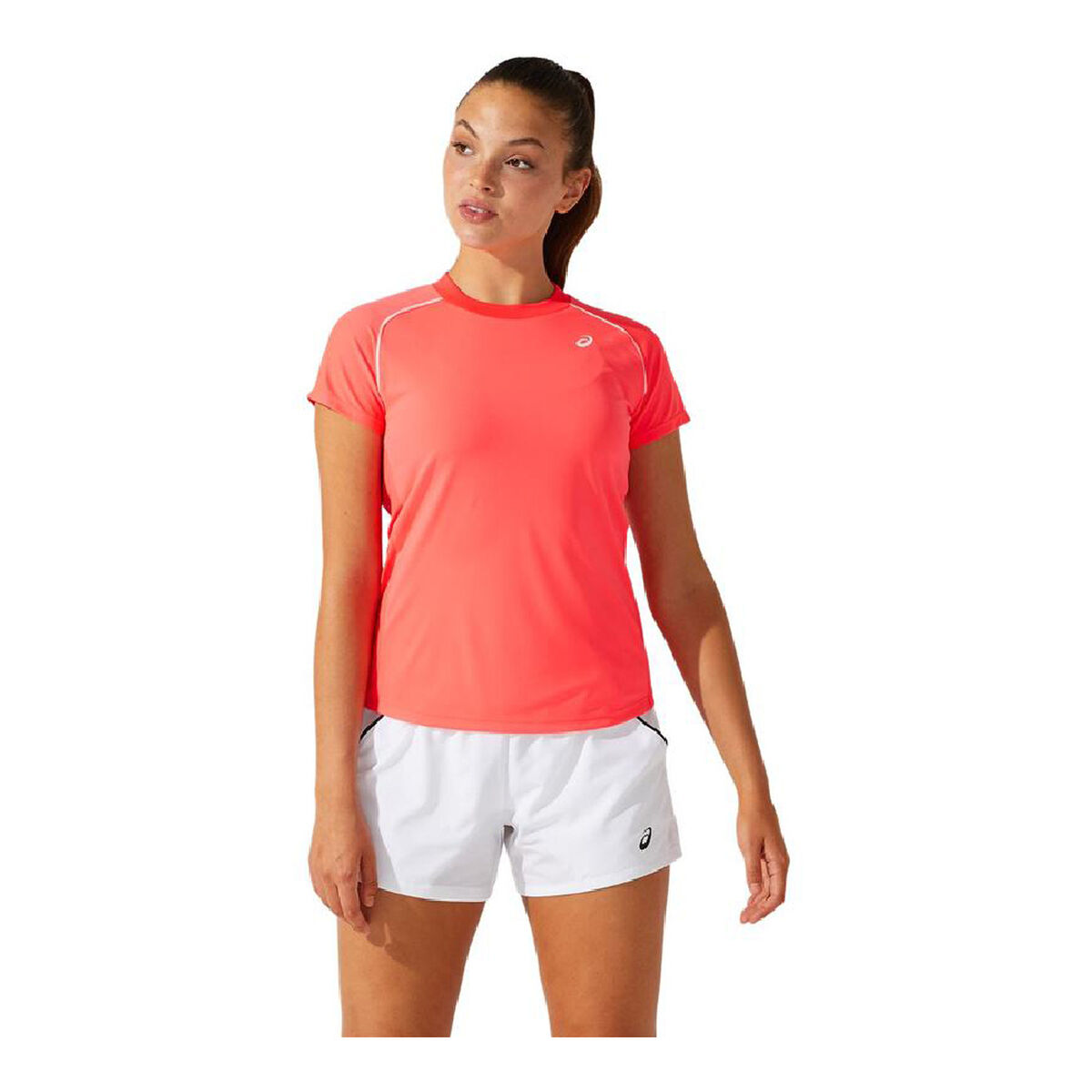Osta tuote Naisten T-paita Asics Court Piping Oranssi Koralli (Koko: XS) verkkokaupastamme Korhone: Urheilu & Vapaa-aika 20% alennuksella koodilla VIIKONLOPPU