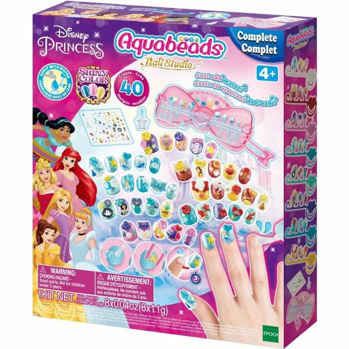 Osta tuote Manikyyrisetti Aquabeads The Disney Princesses Manicure Box verkkokaupastamme Korhone: Urheilu & Vapaa-aika 20% alennuksella koodilla VIIKONLOPPU